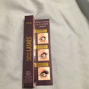 BNIB Tarte lights camera lashes dual end mascara